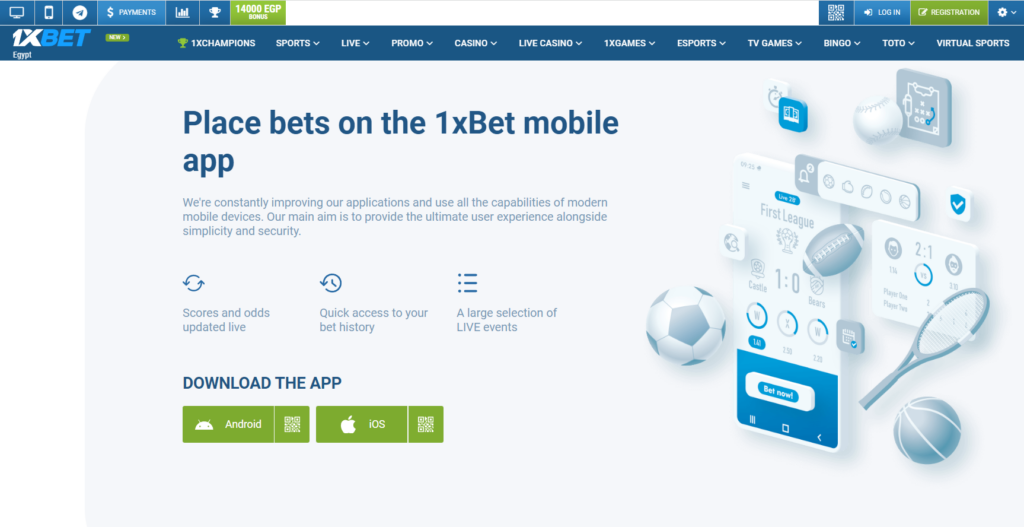 1xBet Android App