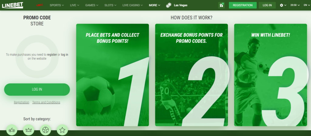 Promo Code Store: More Rewards for Linebet Users