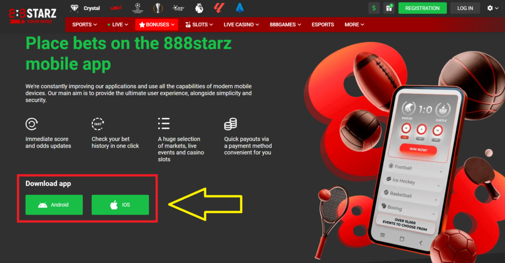 iOS Software for iPhone Owners 888Starz