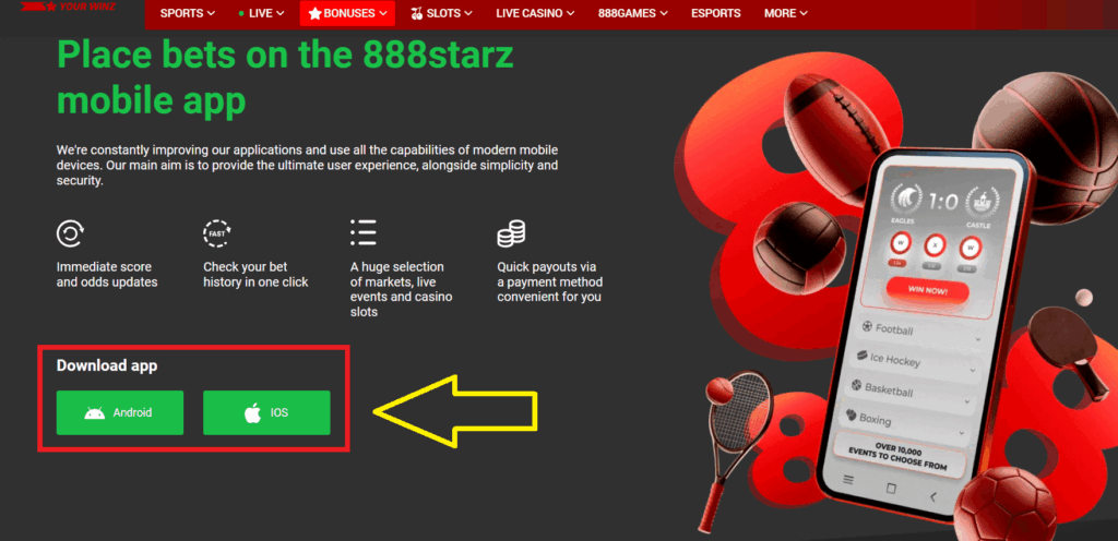 iOS Software for iPhone Owners 888Starz
