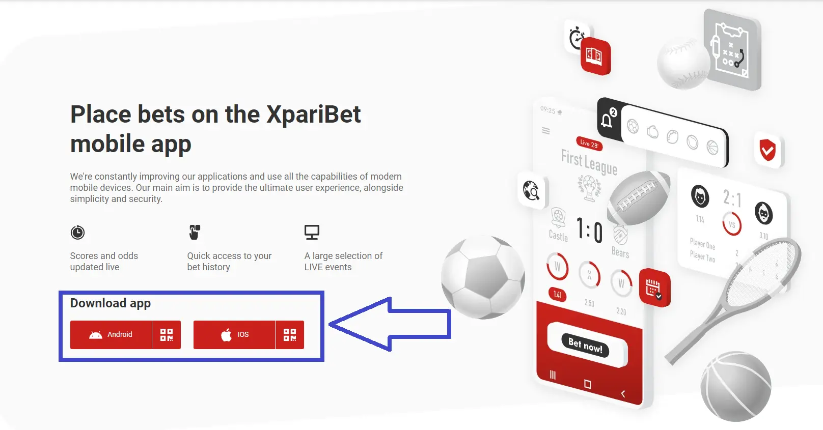 Install Xparibet on Android Install Xparibet on Android