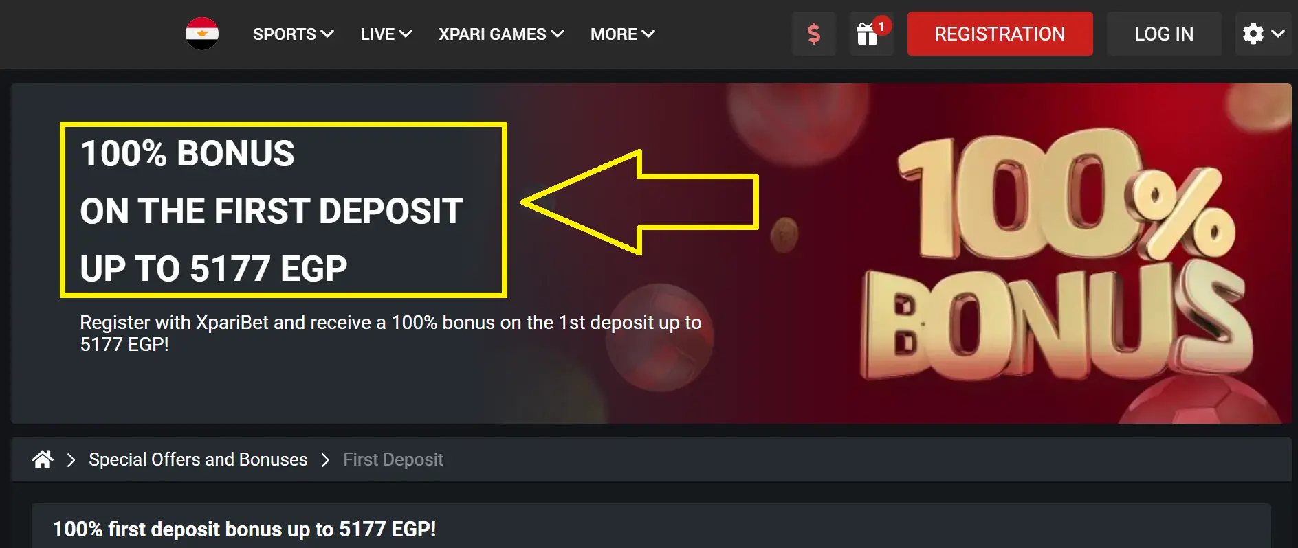 Xparibet Bonuses in the App Xparibet Bonuses in the App