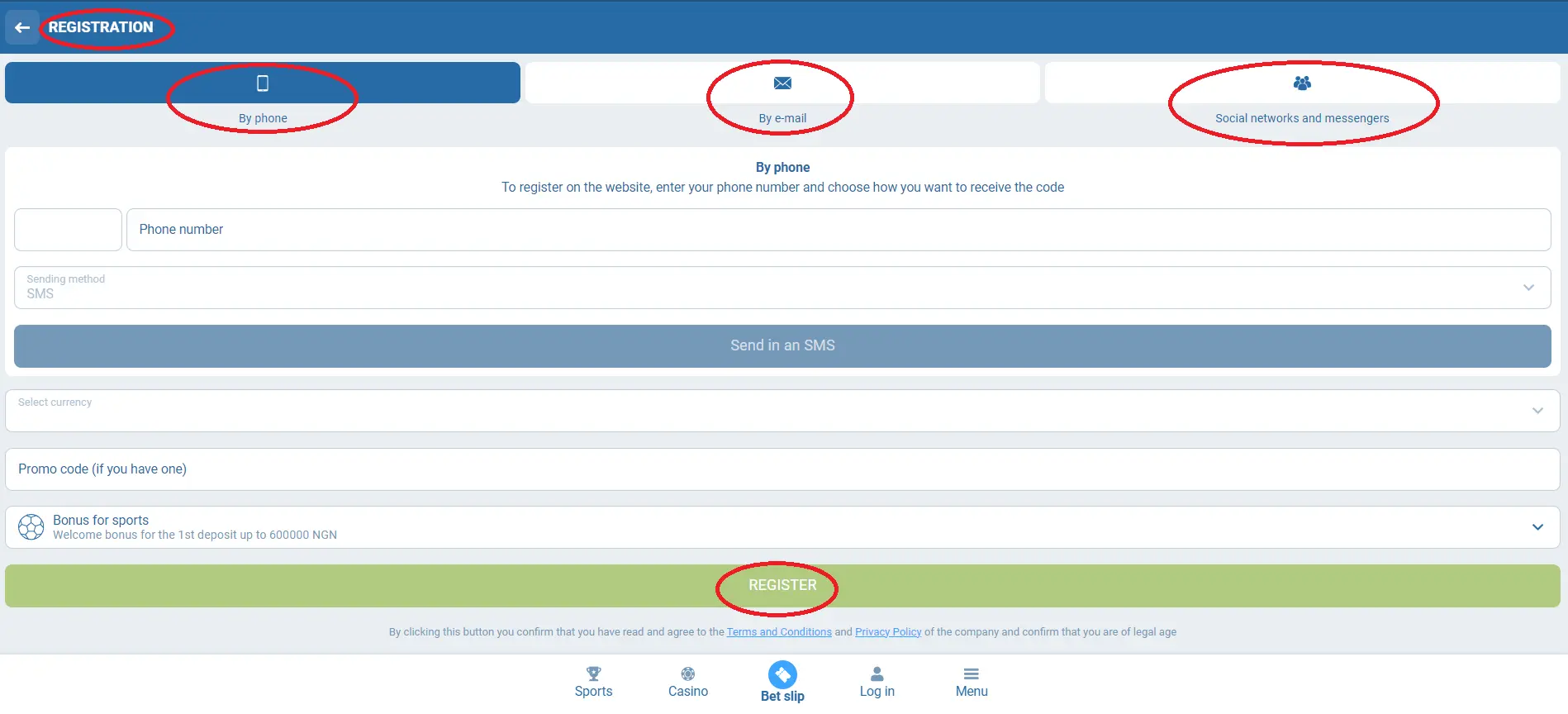 Registration and Login 1xbet Registration and Login 1xbet